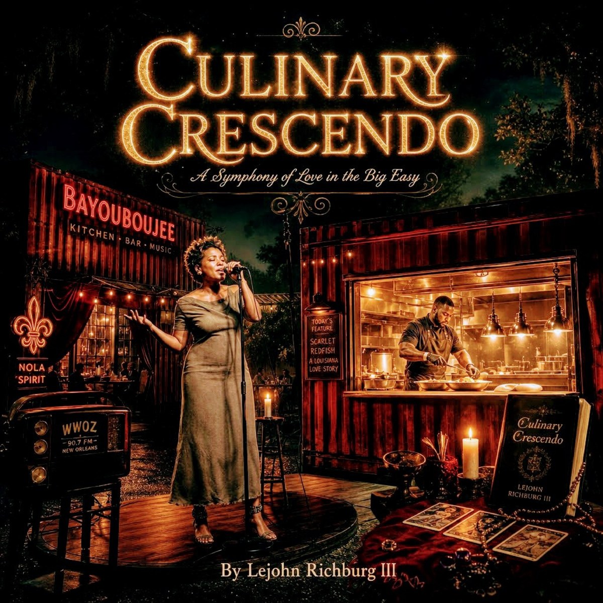 Culinary Crescendo: A Symphony of Love in the Big Easy — book cover